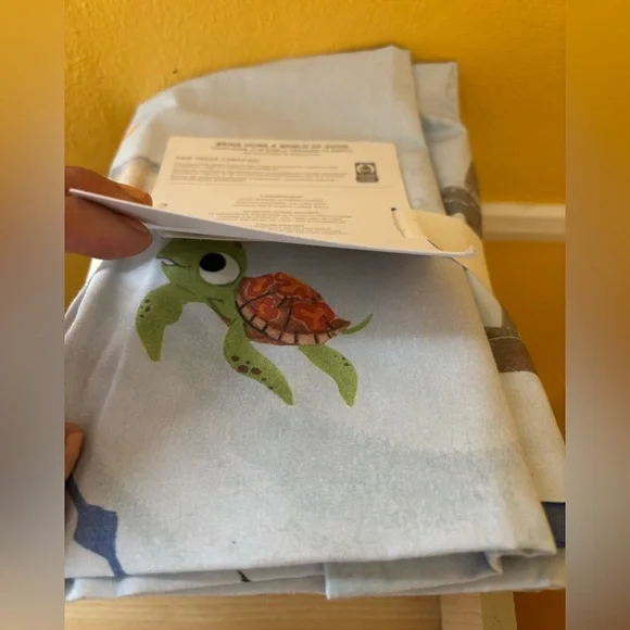 New! Pottery Barn Kids Finding Nemo Sham - Picture 3 of 4